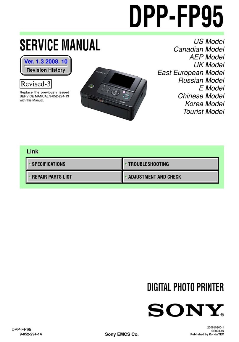Sony DPP-FP95 User manual