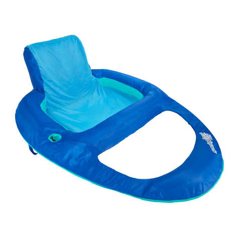 SwimWays Spring Float Recliner XL quick start guide