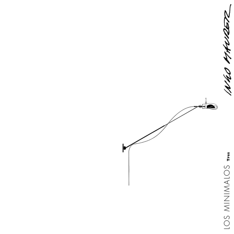 Ingo Maurer Los Minimalos Tres Mounting instructions