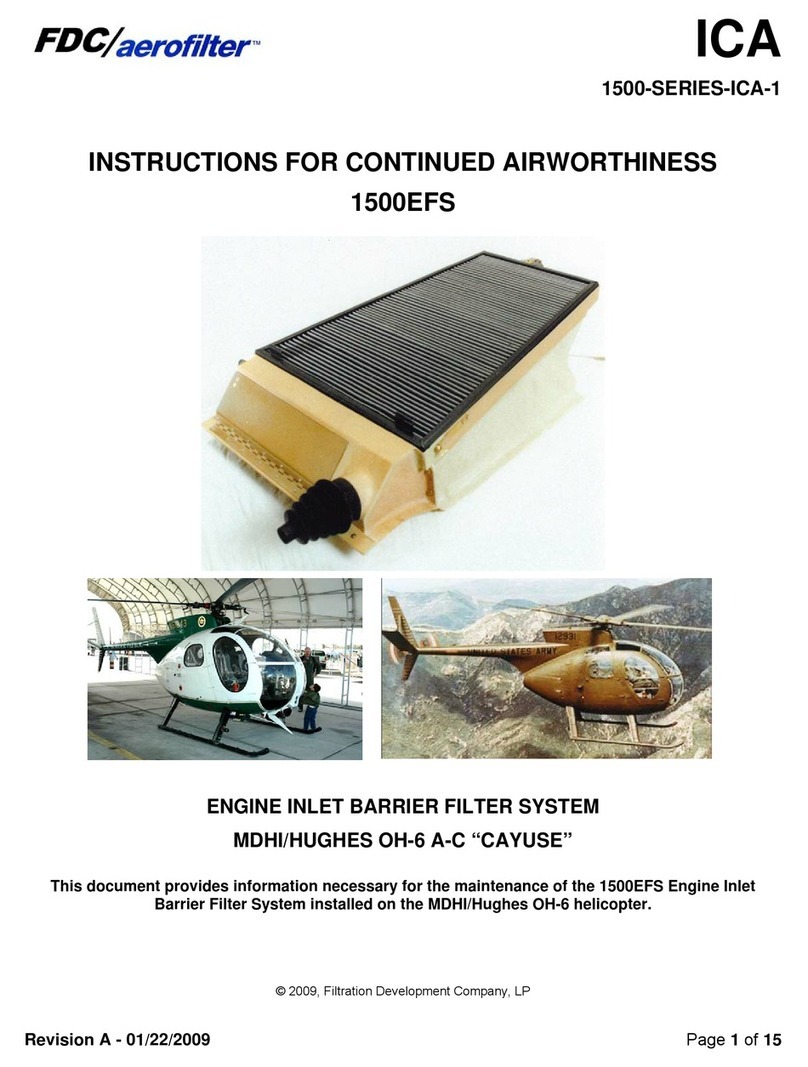 FDC aerofilter 1500 Series instructions