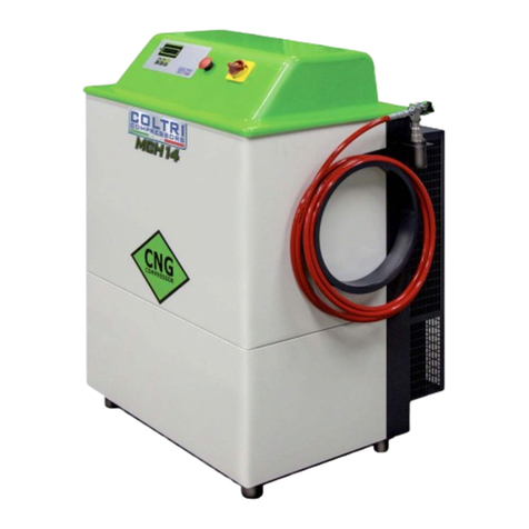 Coltri Compressors MCH-5 EVO CNG Use and maintenance manual