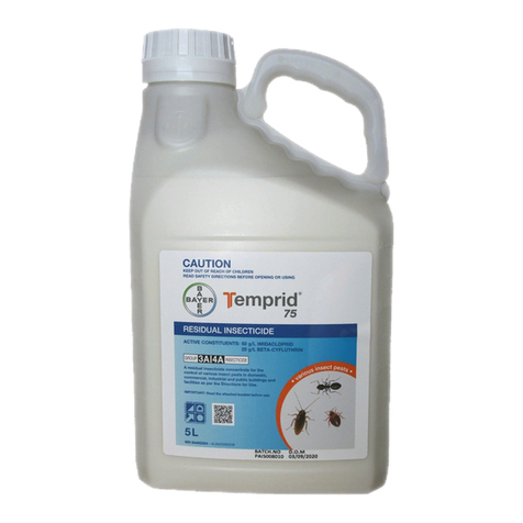 Bayer HealthCare Temprid 75 manual
