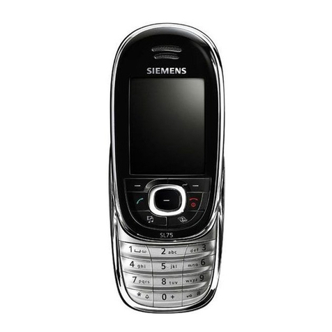 Siemens Gigaset SL75 WLAN User manual Siemens Gigaset SL75 WLAN User manual