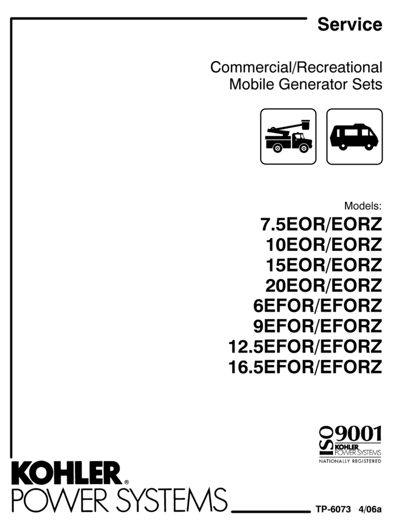 Kohler 7.5EOR Service
