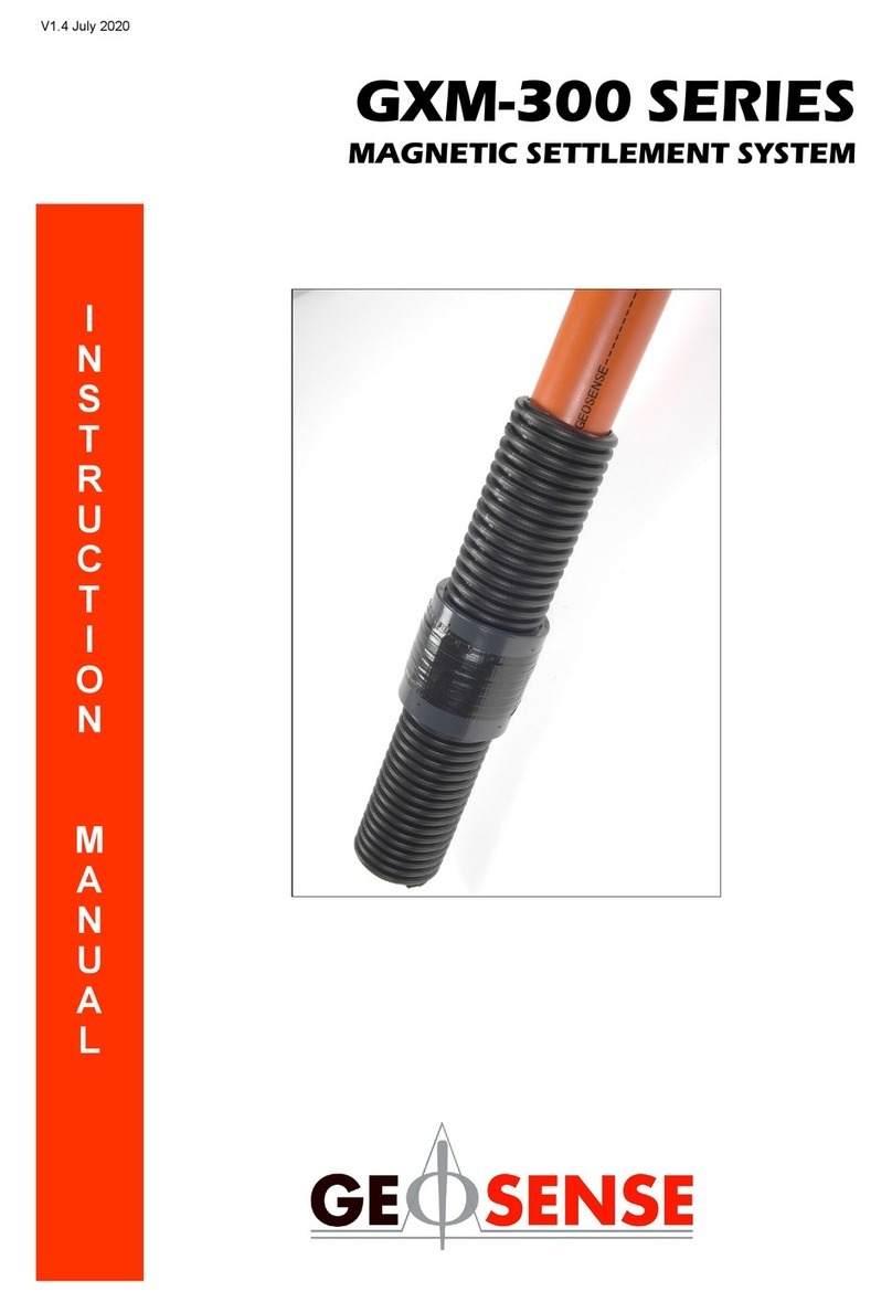 Geosense GXM-300 Series instruction manual
