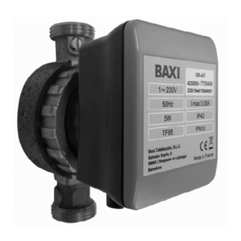 Baxi SB-4X Series Installation, assembly and operating instructions Baxi SB-4X Series Installation, assembly and operating instructions