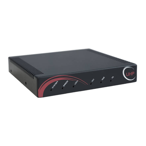 UHP NETWORKS SCPC user manual