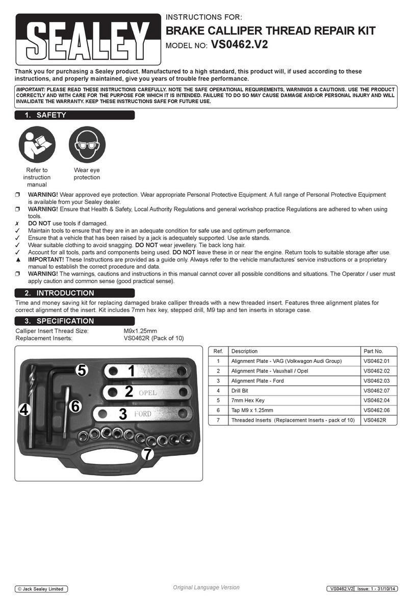 Sealey VS0462.V2 User manual
