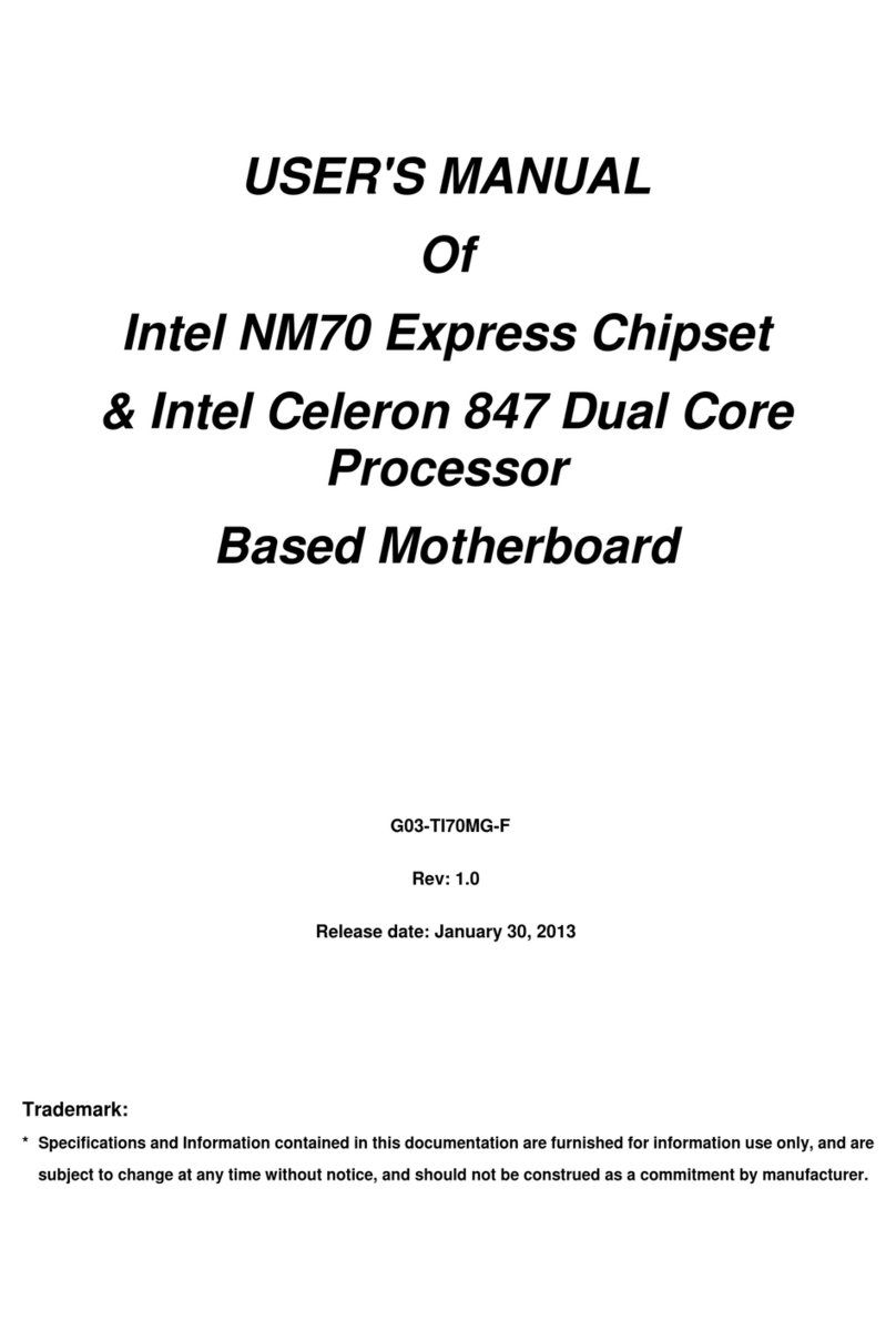 JETWAY G03-TI70MG-F User manual