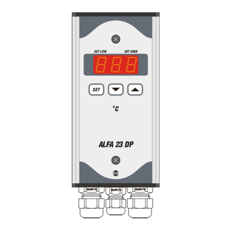 VDH ALFA 23 DP User manual