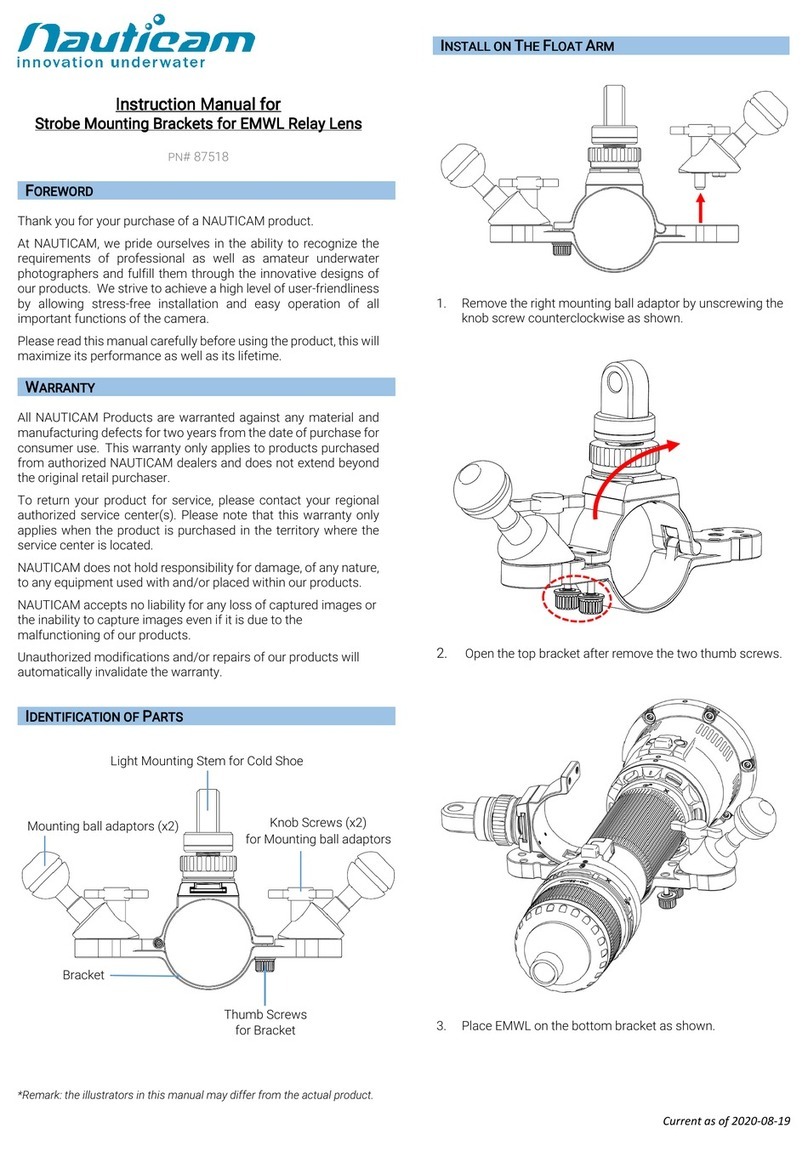 Nauticam 87518 instruction manual