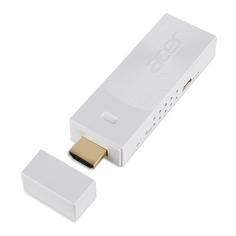 Acer MWA3 quick start guide