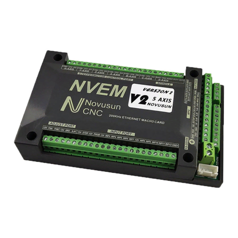 Novusun CNC NVEMV2 User manual Novusun CNC NVEMV2 User manual