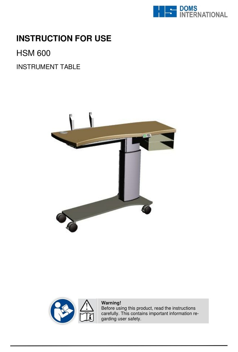 HS HSM 600 Instructions for use