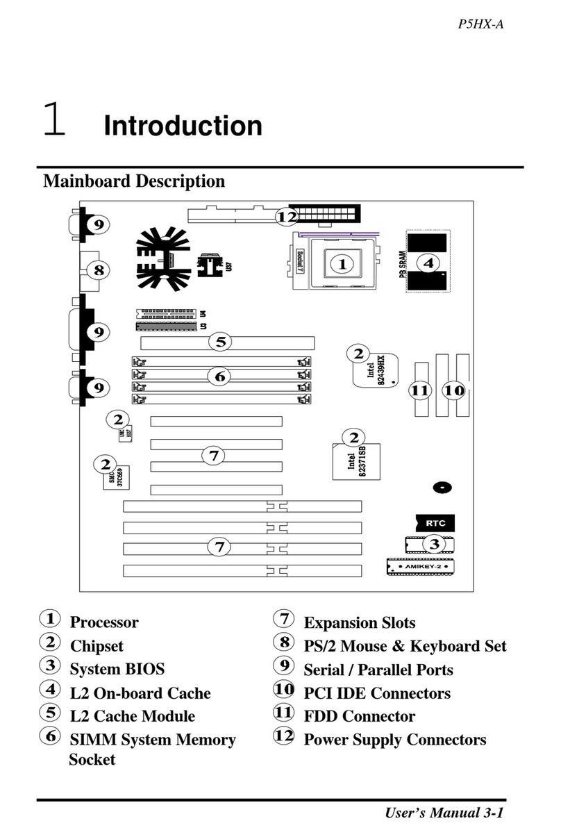 ECS P5HX-A User manual