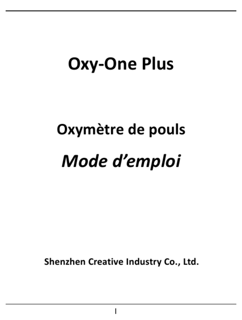 Shenzhen Creative Industry Co. Oxy-One Plus user manual