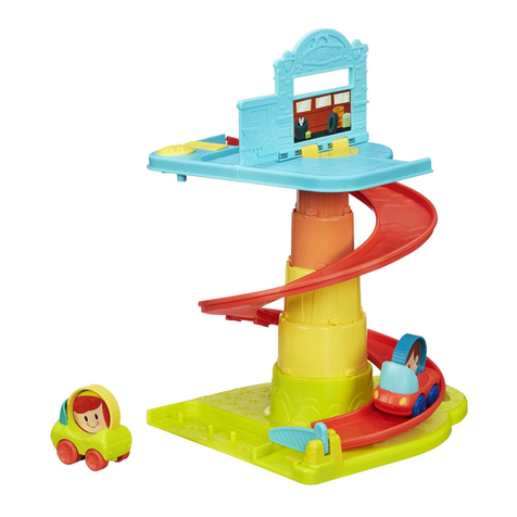 Hasbro Playskool Pop-Up Rollin' Ramp Operator's manual Hasbro Playskool Pop-Up Rollin' Ramp Operator's manual