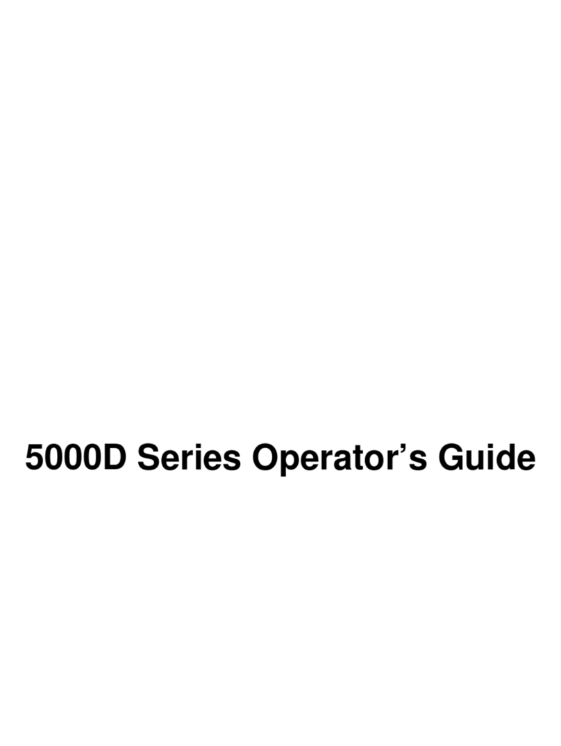 MediaFORM 5000D Series Operator's guide MediaFORM 5000D Series Operator's guide