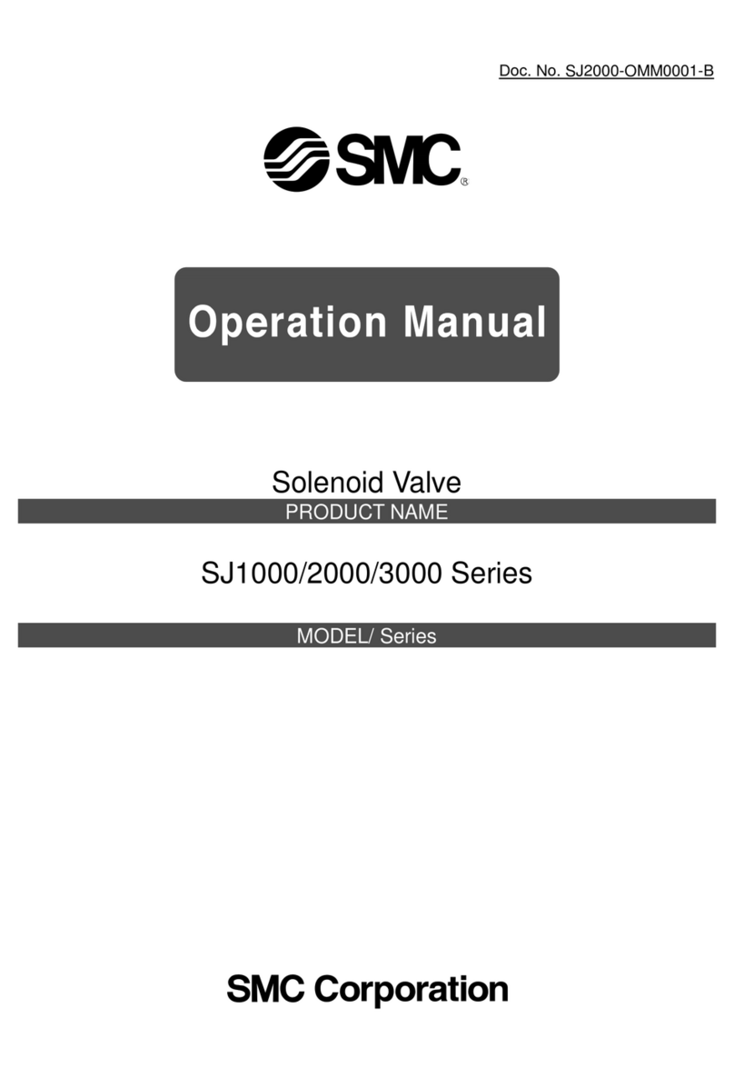 SMC Networks SJ 1000 Series Operation manual