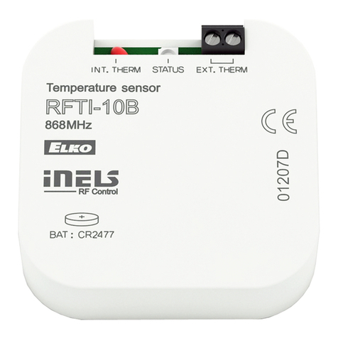 Elko iNELS RFTI-10B manual