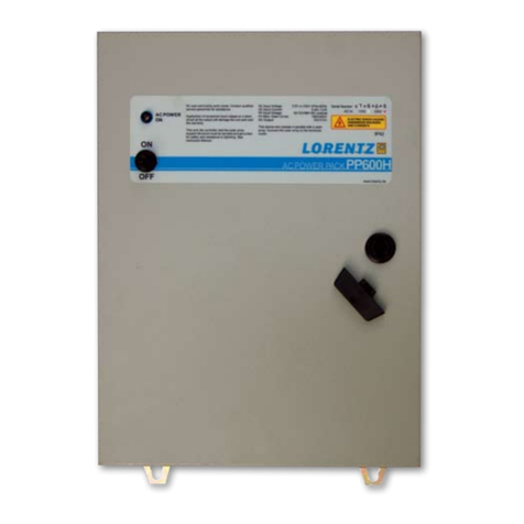 Lorentz PP600H manual