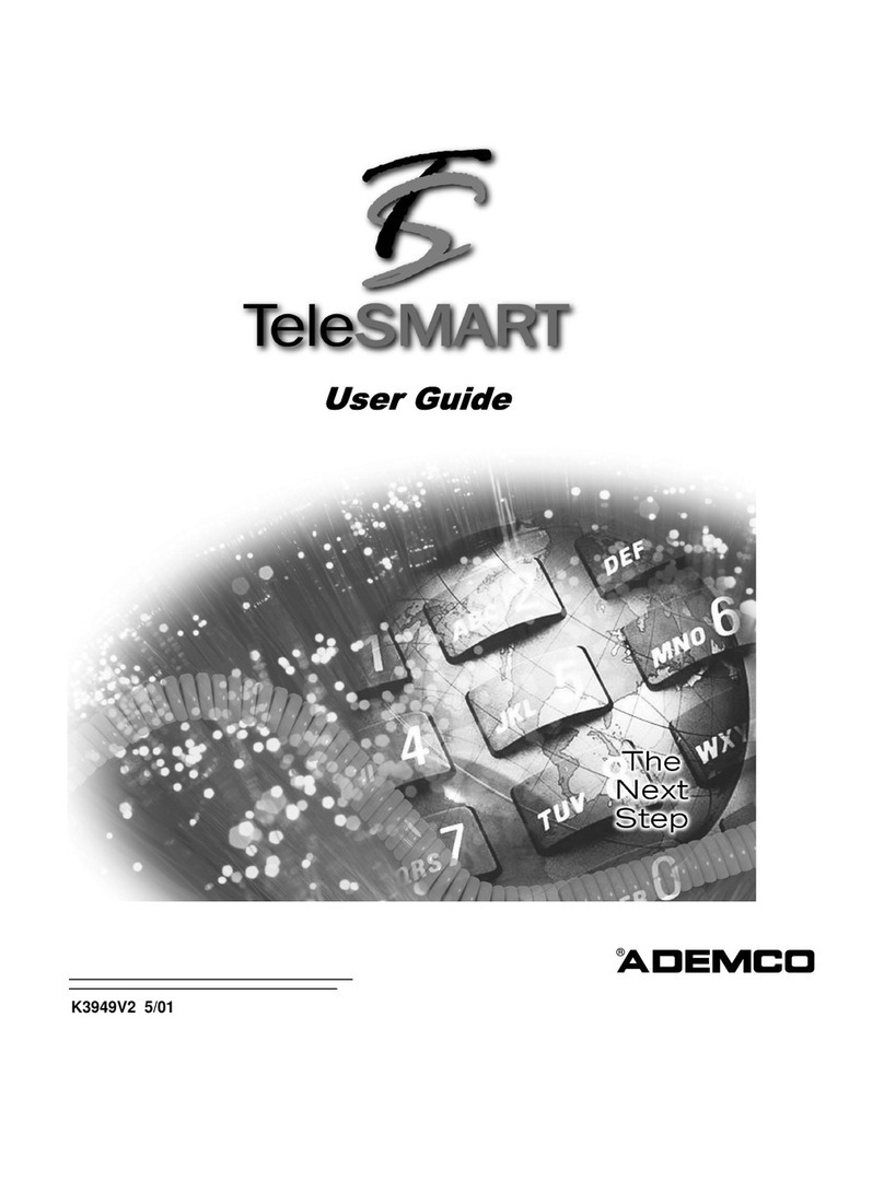 ADEMCO TeleSmart user guide