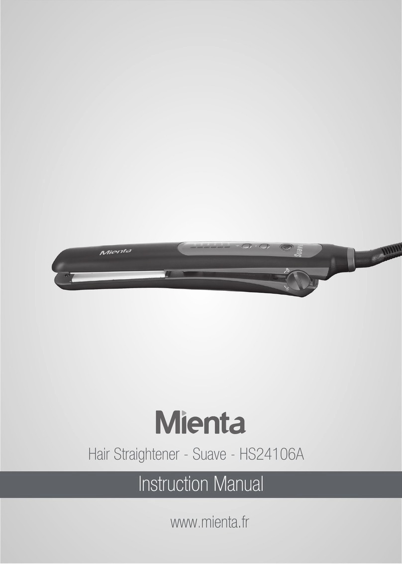 Mienta Suave HS24106A User manual