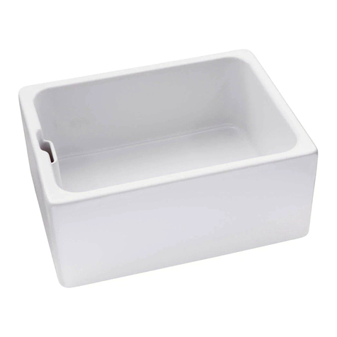 Abode Ceramic Belfast Sink AX4015 User manual