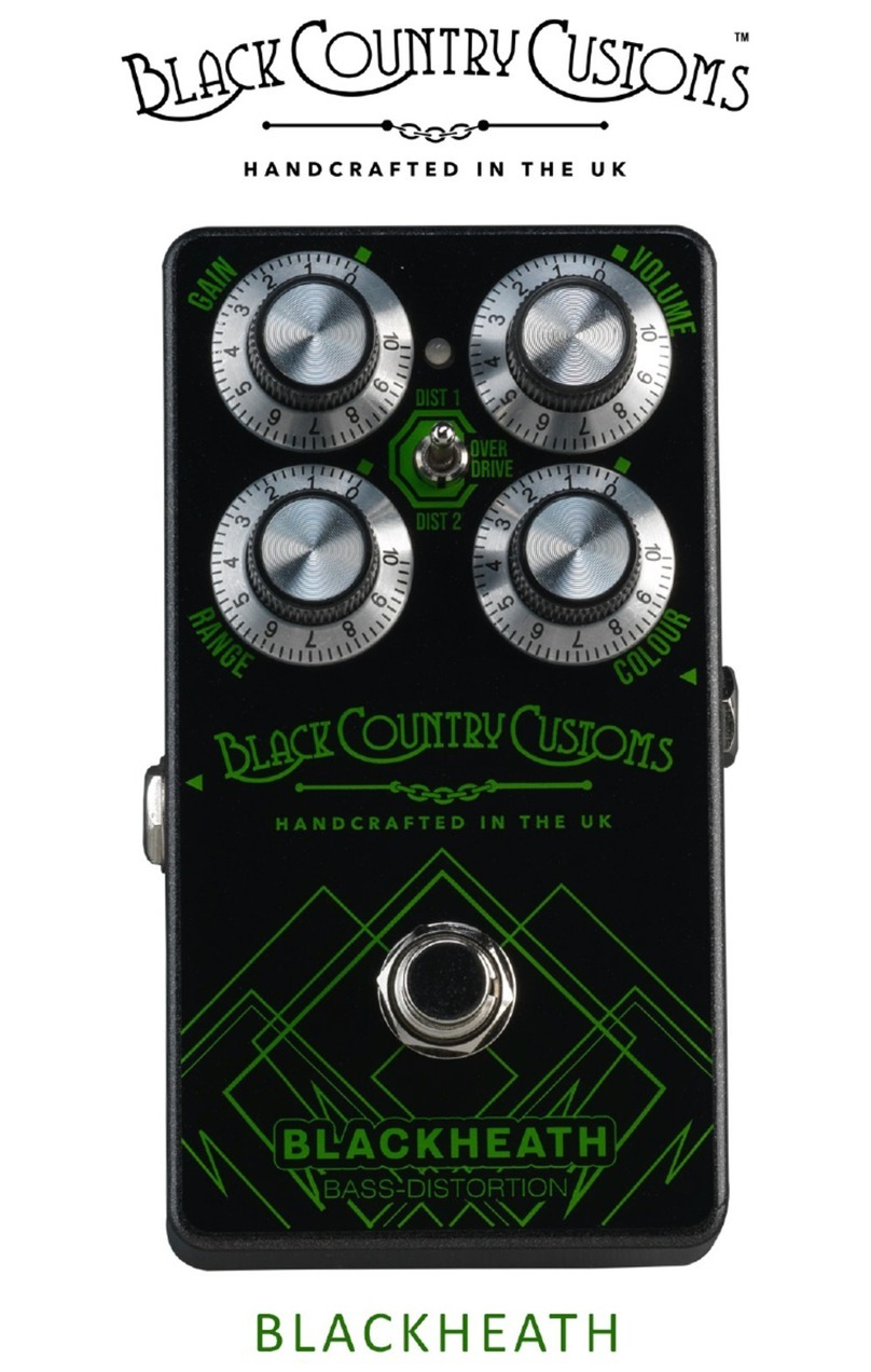 Black Country Customs BLACKHEATH User manual