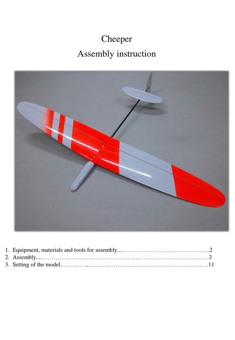 SOARING MODELS Cheeper User manual