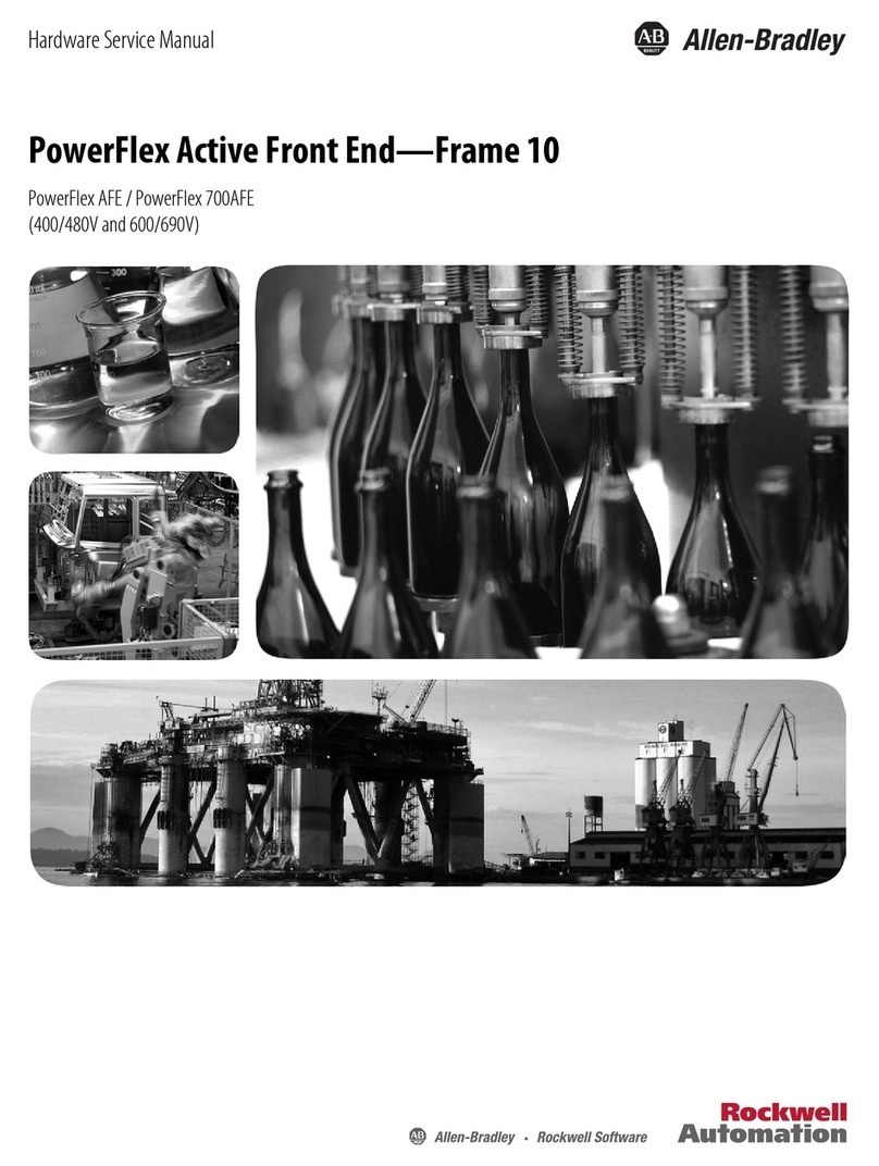 Rockwell Automation Allen-Bradley PowerFlex Active Front End... Hardware Service Manual Rockwell Automation Allen-Bradley PowerFlex Active Front End... Hardware Service Manual