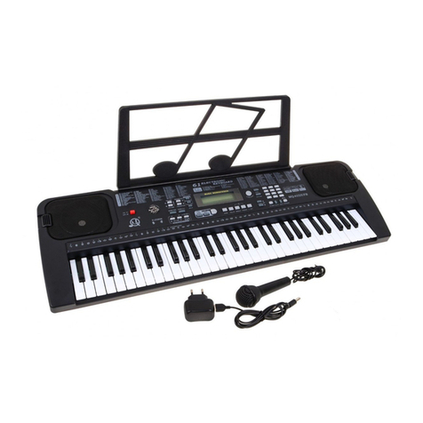 Bontempi MUSIC ACADEMY 16 6125 owner's manual