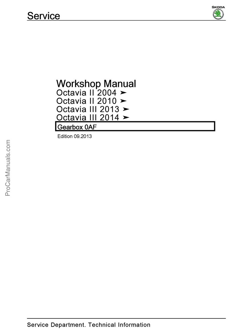 Skoda Octavia II 2004 Instruction manual
