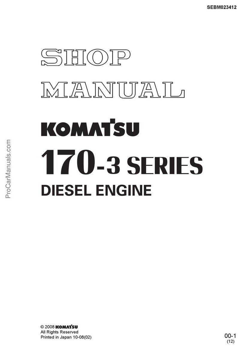Komatsu 170-3 Series Install guide