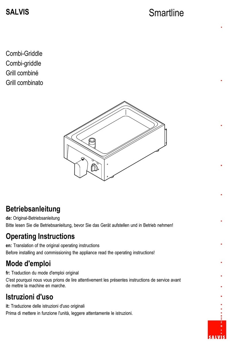 Salvis Smartline BI371806 User manual