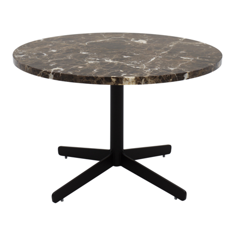 Edsbyn Feather table User manual Edsbyn Feather table User manual