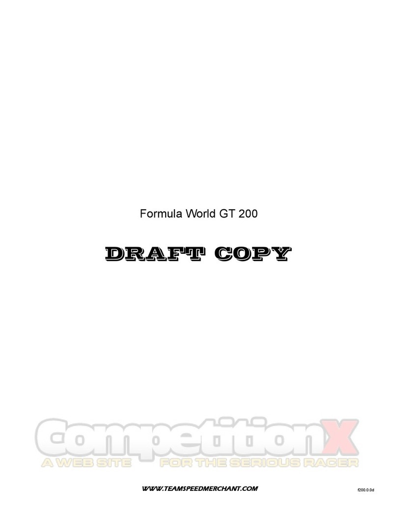 Speed Merchant Formula World GT 200 manual