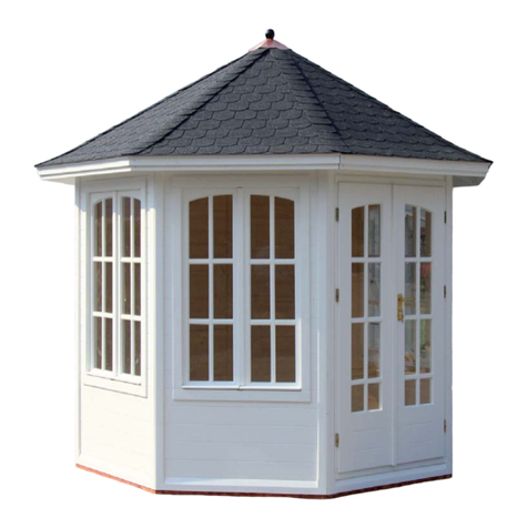 Bertsch HolzBau Pavilion Octagon User manual
