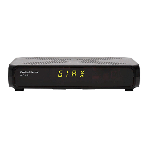 golden interstar ALPHA X user manual