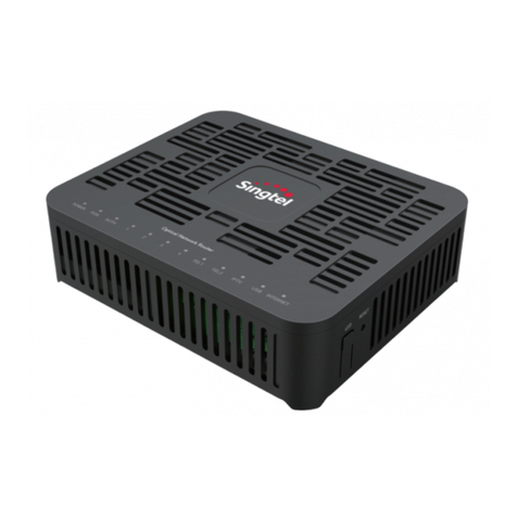 SingTel Optical Network Router Quick installation guide