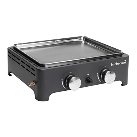 Barbecook VICTOR 223.7020.000 user guide