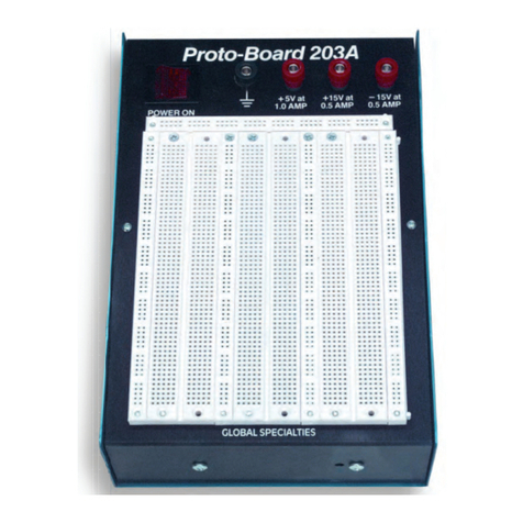Global Specialties PB-203A instruction manual