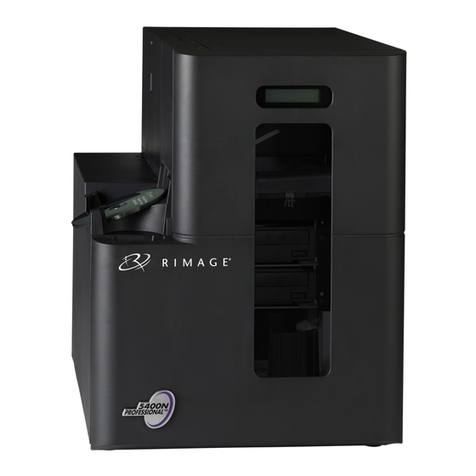 Rimage Professional 3400 User manual Rimage Professional 3400 User manual