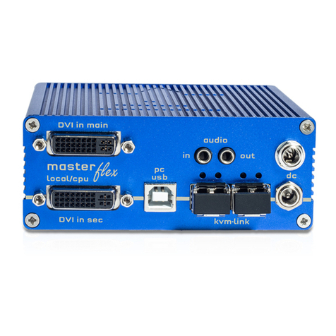 KVM-TEC MASTERflex manual