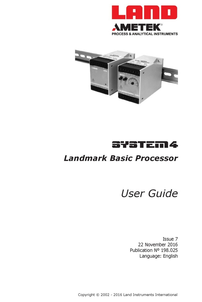 Ametek Land System 4 Landmark Basic User manual