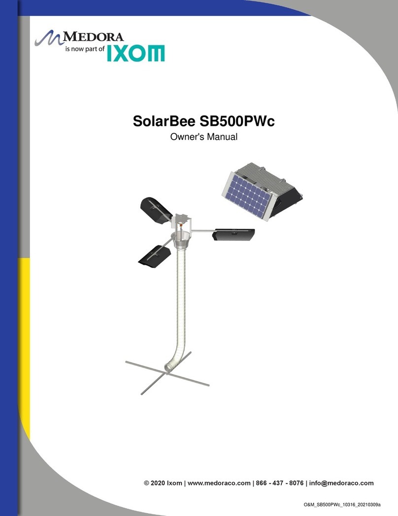 IXOM Medora SolarBee SB500PWc owner's manual