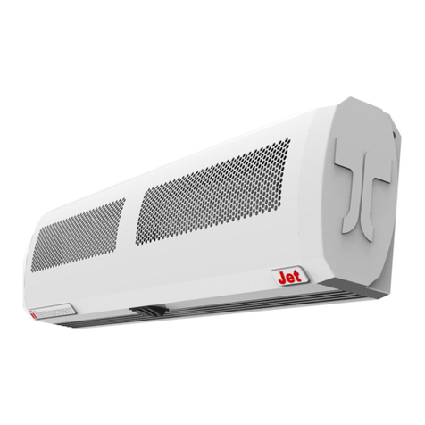 Thermoscreens JET 3 Installation, operation and maintenance instructions