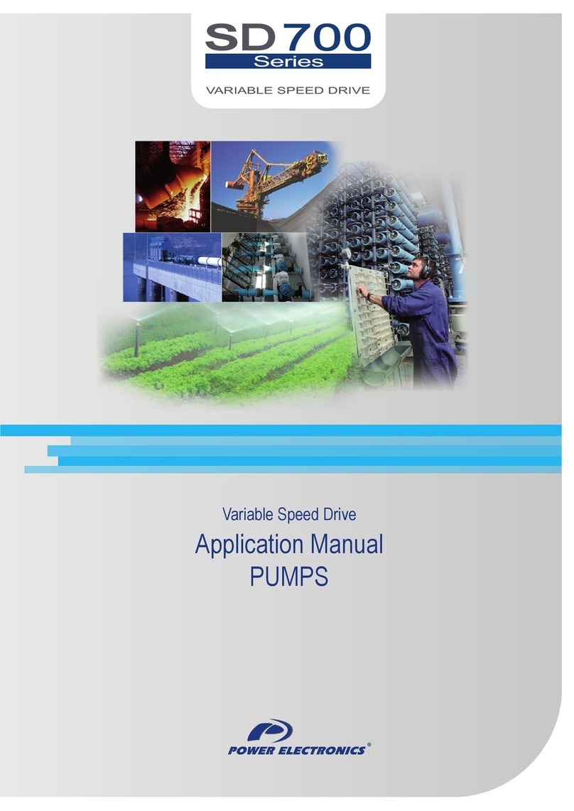 Power Electronics SD700 Series Instructions for use