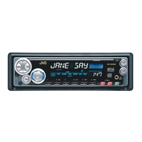 JVC KD-SX980 User manual