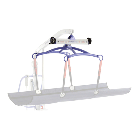 Joerns Oxford Stretcher Adjustment Cradle Operator's manual